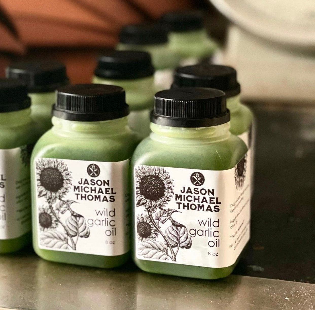 Wild Garlic Chive Oil