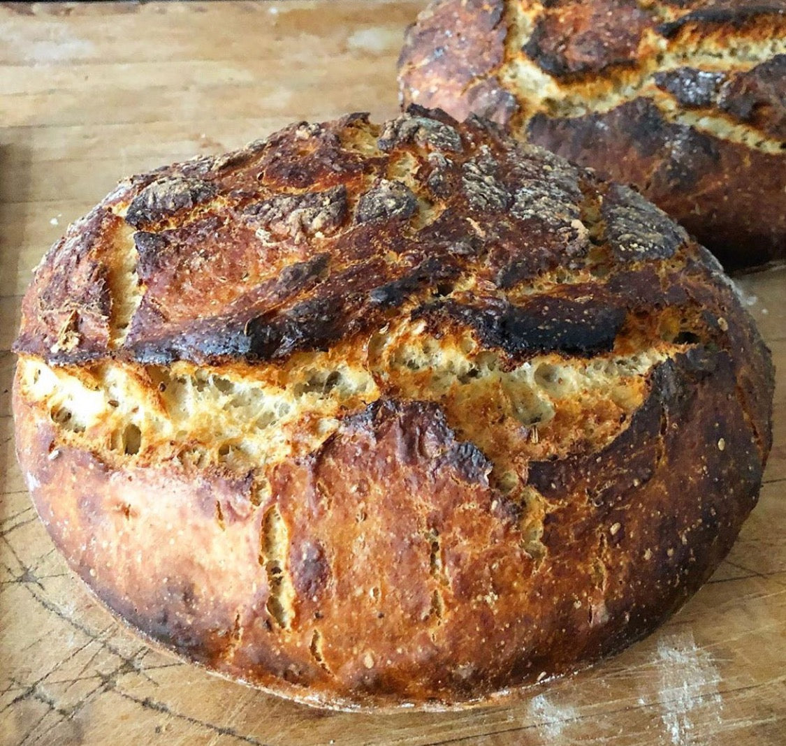 Onion Thyme Sourdough Loaf