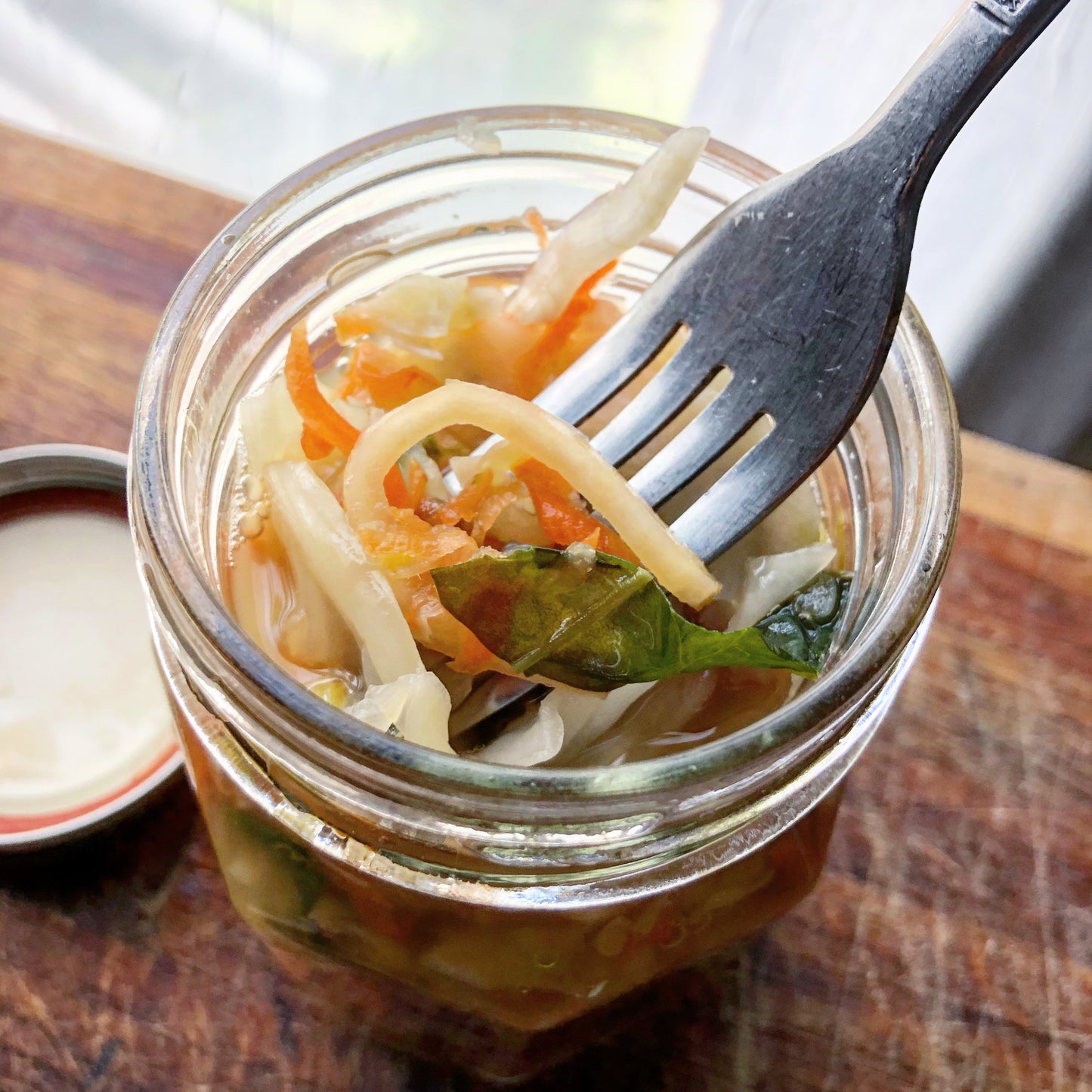 Vegan Ramp Kimchi